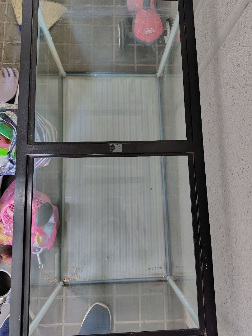 90cmと60cmガラス水槽セット