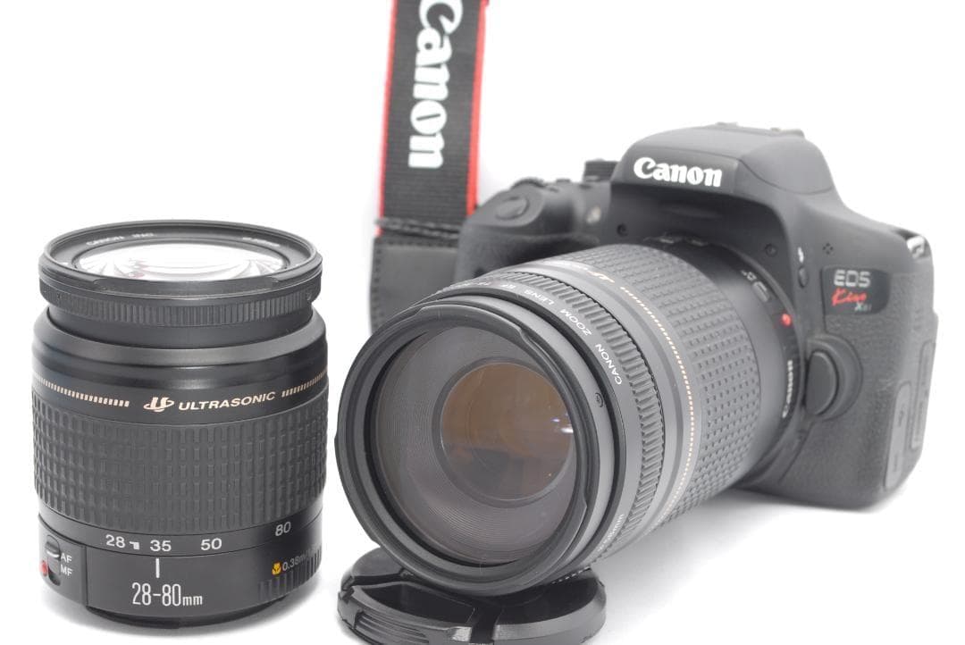 初売り✨Canon Kiss X8i ダブル✨Wi-Fi搭載✨高画質・高性能