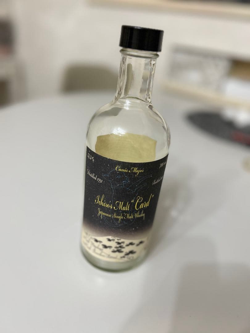 イチローズモルト　ナイン・オブ・クラブス 空瓶