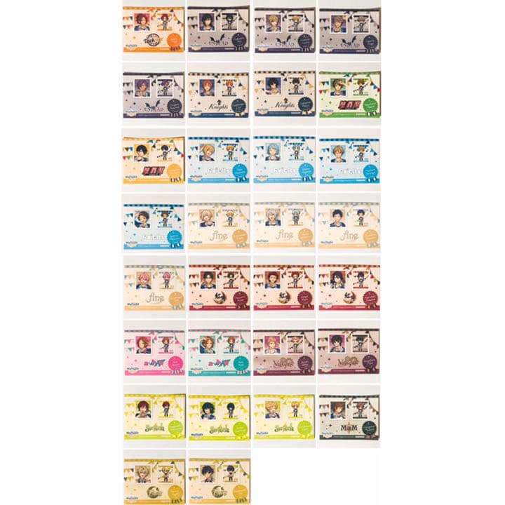 新品★あんスタ★特典★切手風ステッカー★23点セット