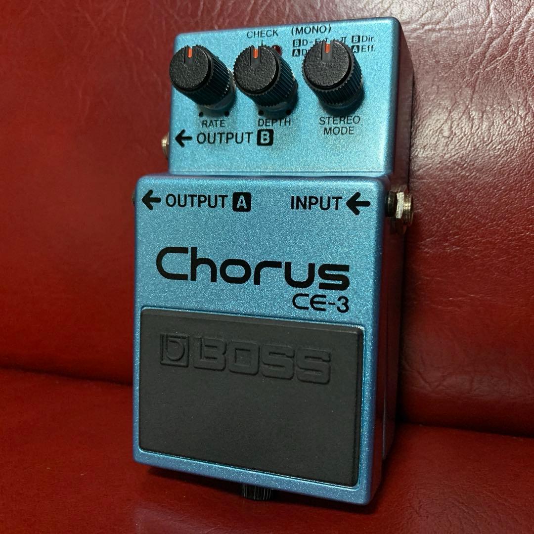 ★良音! ブラックラベル★ 美品 1984年 BOSS CE-3 ビンテージ☆