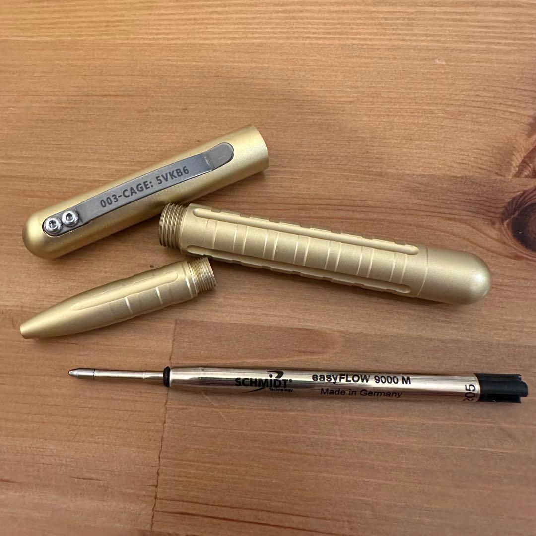 【新品•未使用】Maratac Embassy Pen Brass 真鍮 003