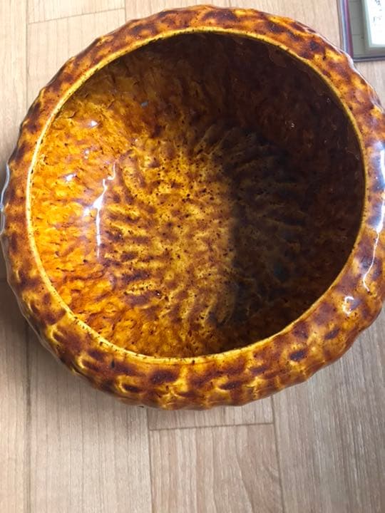 菓子器　古鉢骨董鉢大樋焼菓子器菓子鉢茶道具陶器菓子器花器レトロな器