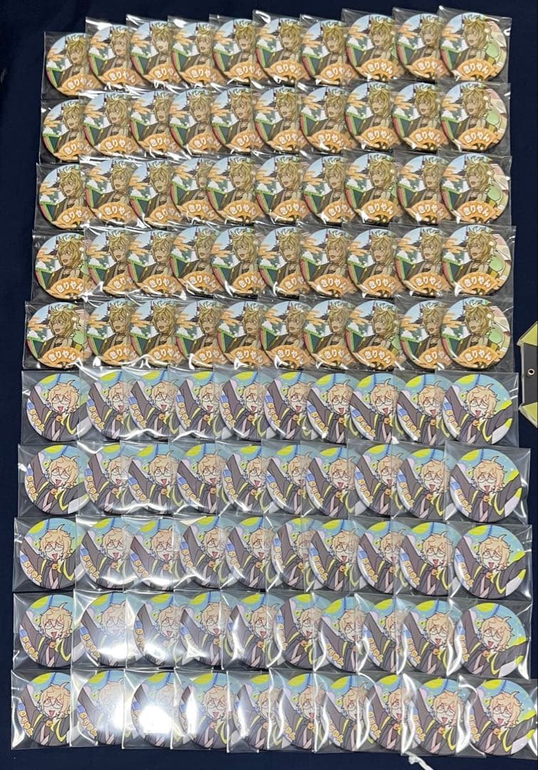 ワイテルズ きりやん 缶バッジ タワばら 極楽湯 展示会