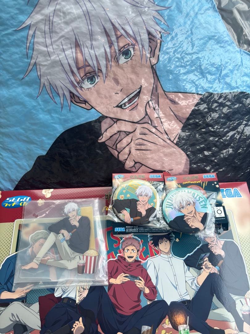 呪術廻戦 セガラッキーくじ 五条悟 コンプセット