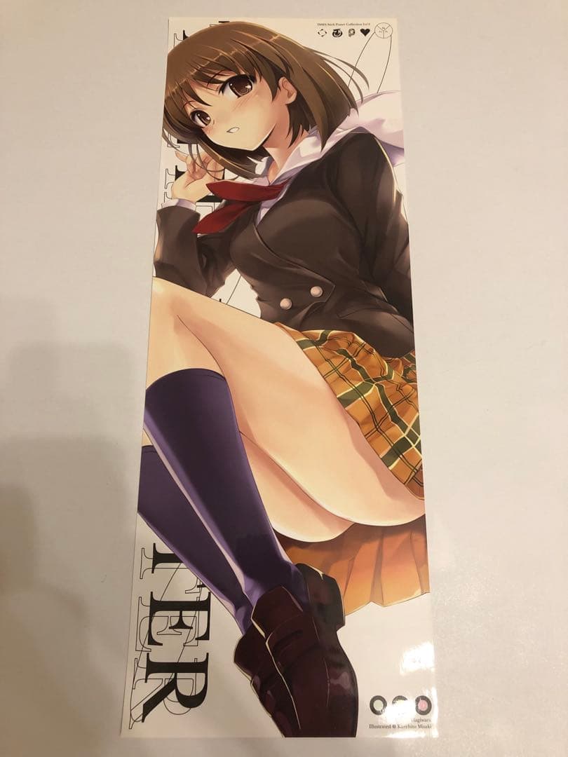 【非売品】アイドルマスター 萩原雪歩 黒谷忍 深崎暮人 ロング 光沢 ポスター