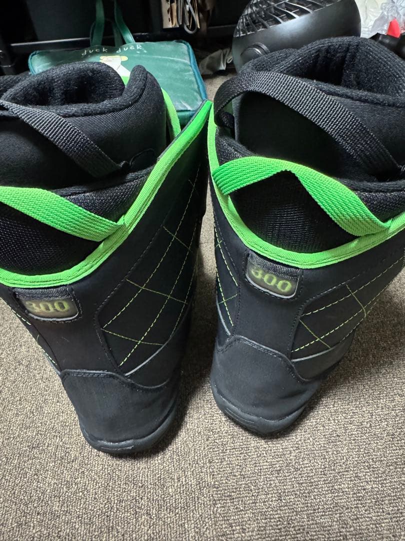 felice TGA416 スノーボードブーツ ブラック/グリーン 30