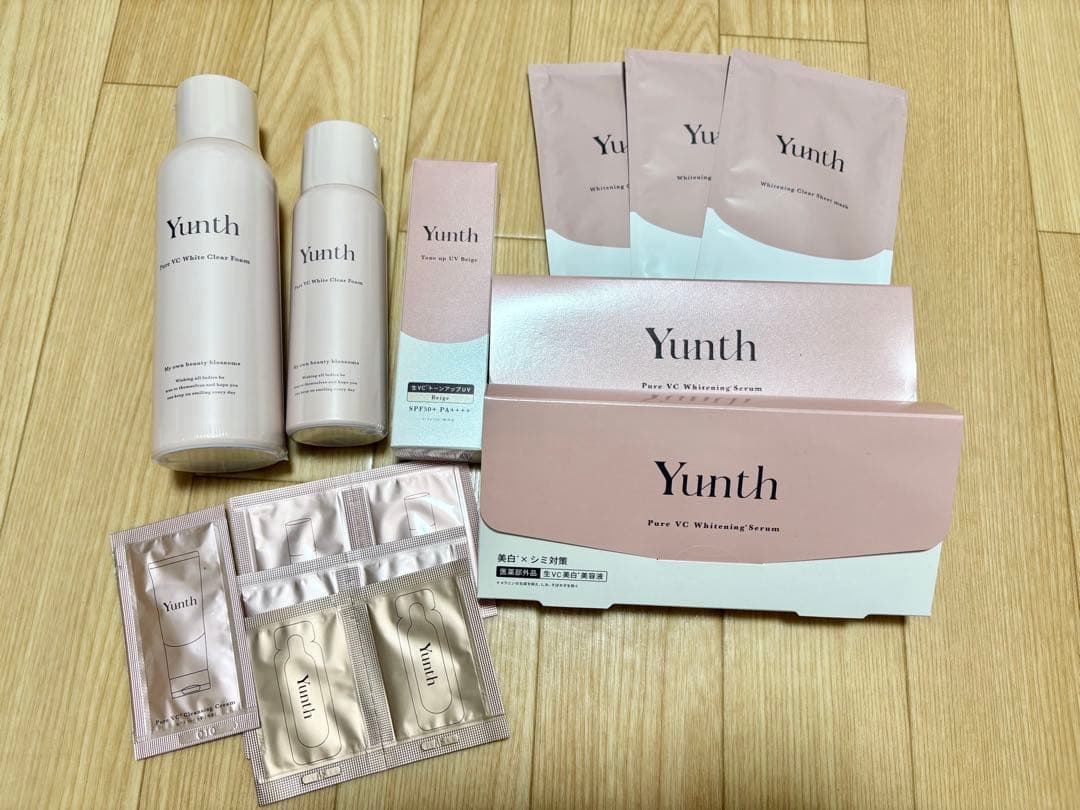 Yunth セット 美容液 洗顔料 シートマスク 化粧下地 ユンス