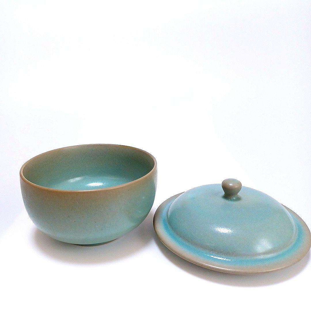 青磁　茶碗茶托