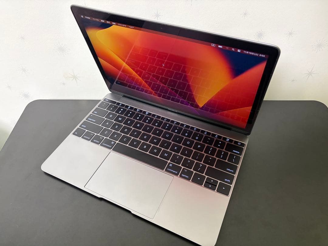 【美品】12インチMacBookスペースグレイ16GB 512GBSSD