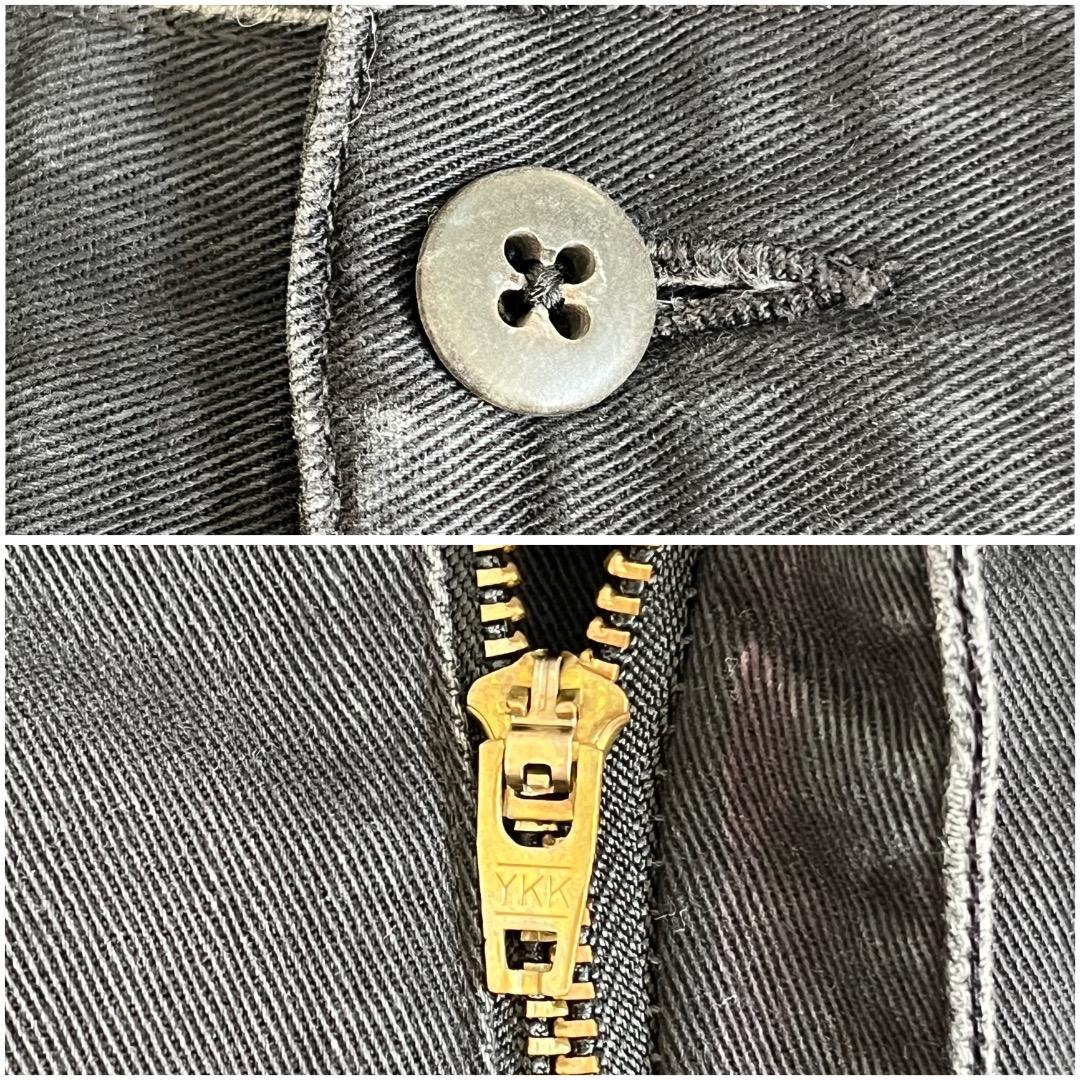 ポロラルフローレン W38 ポロチノ 90s アンドリュー 古着 黒 16610