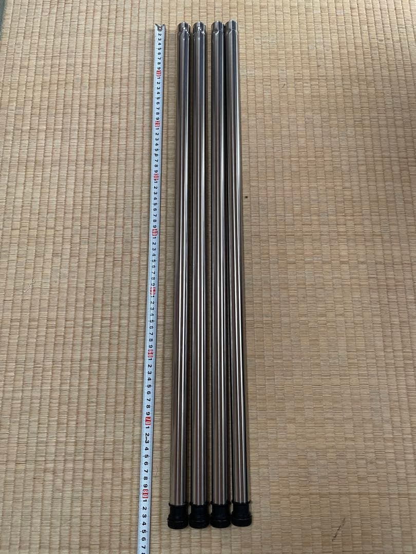 【中古品】IGT アイアングリルテーブル 830脚 《4本セット》／スノーピーク