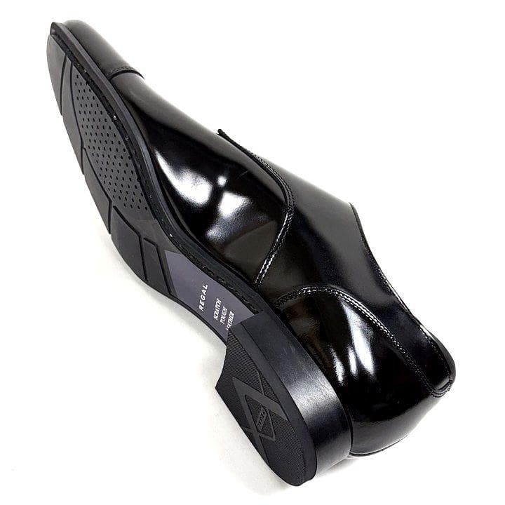 新品 リーガル 37TR ダブルモンク スクラッチタフレザー 25.5cm