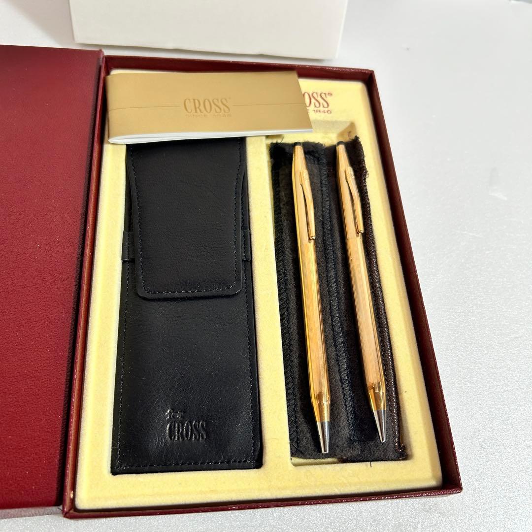 CROSS クラシックセンチュリー 旧ロゴ 14KT ボールペン＆シャープペン