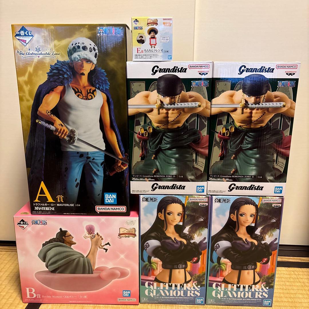 ワンピース　フィギュア　まとめ売り　7点