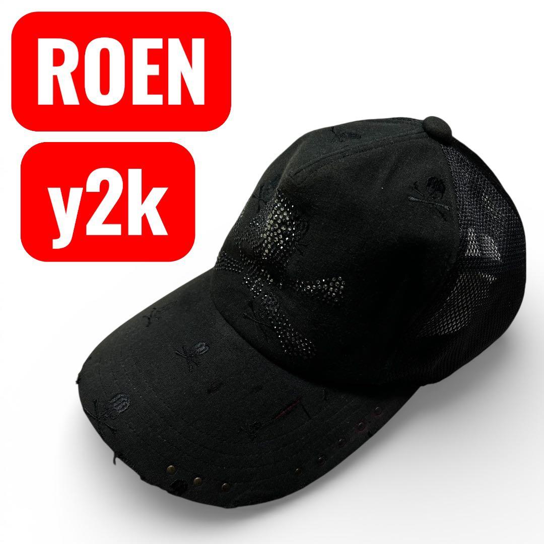 【激レア】ROEN スカル　キャップ　y2k hyde着