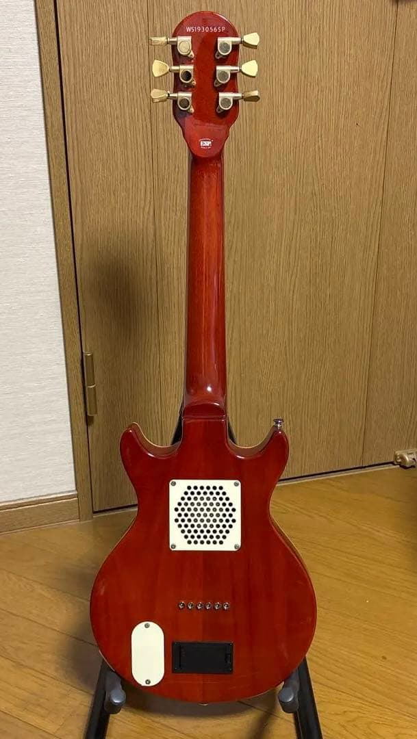 中古Woodstics ミニギター　グリーン　横山健