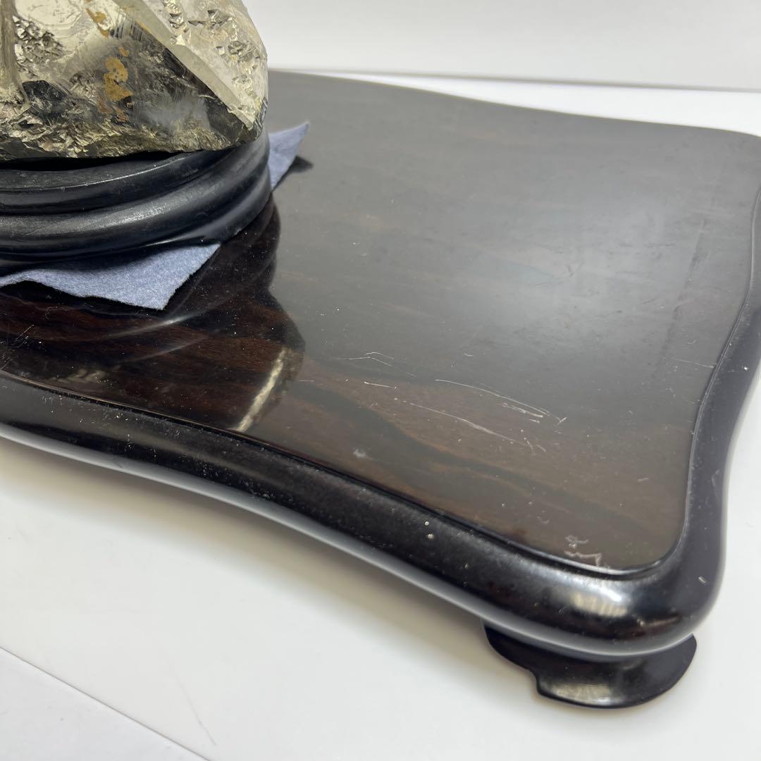 特大　極太桃色珊瑚　台付　3674g 東Y7-1106☆2Fトコオ