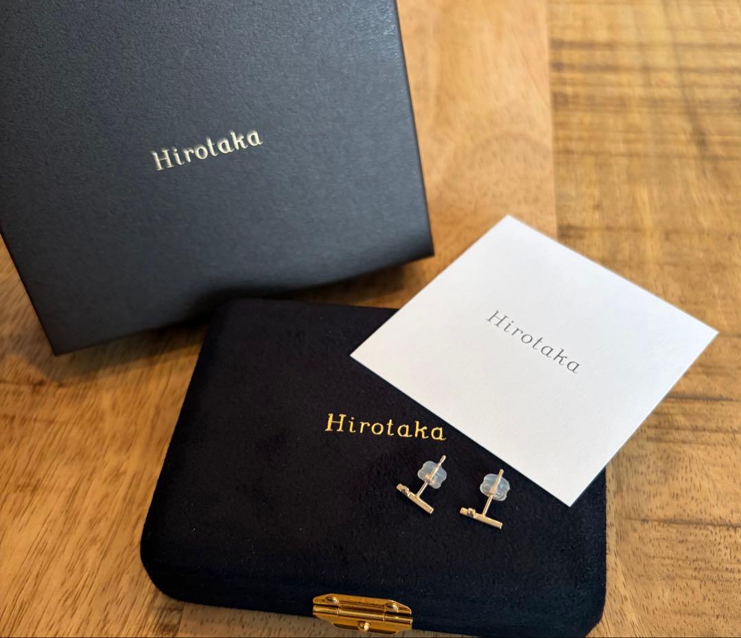 Hirotaka モスキート ダイヤモンドバーピアス <エストネーション別注>