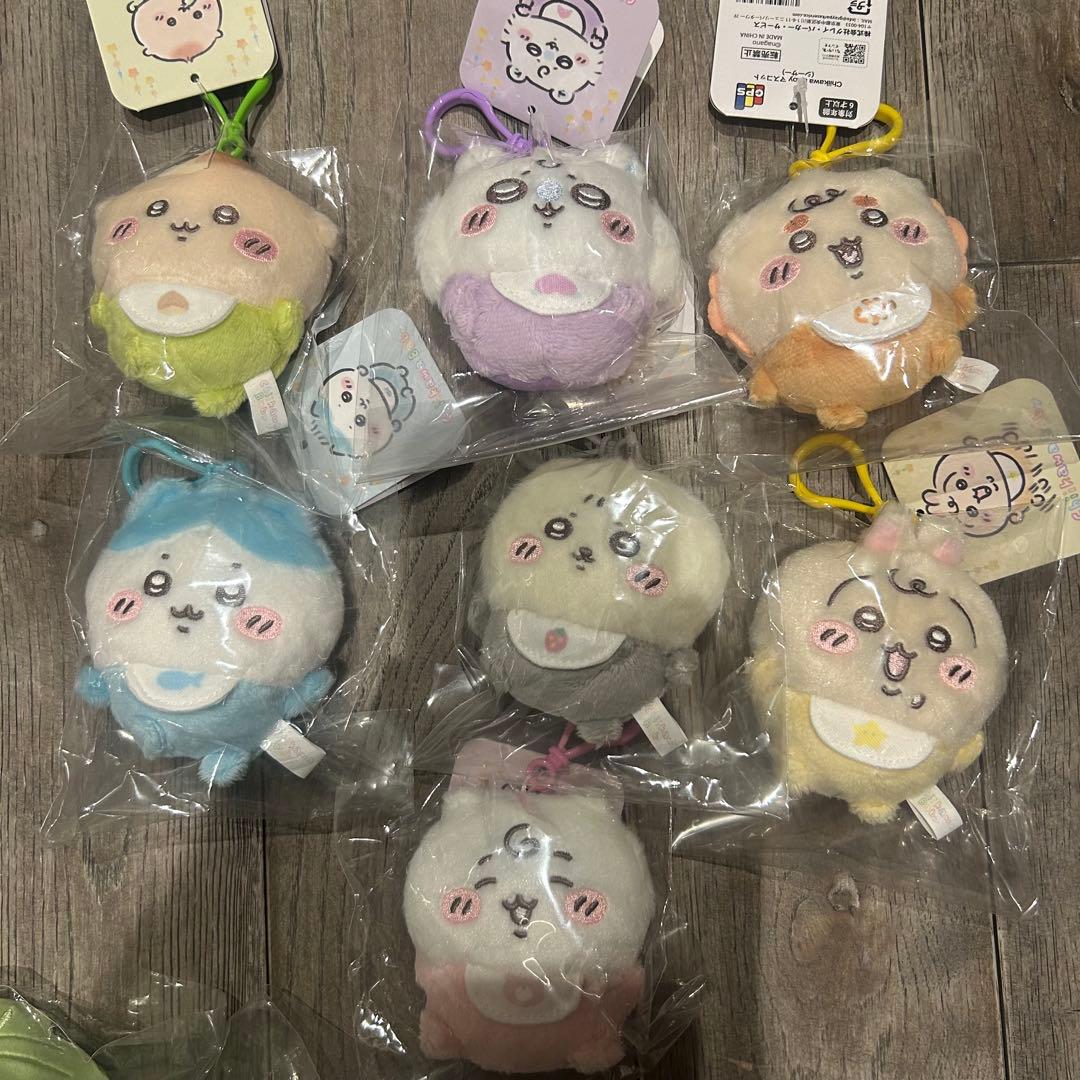 Chiikawa Baby マスコット 7体 セット