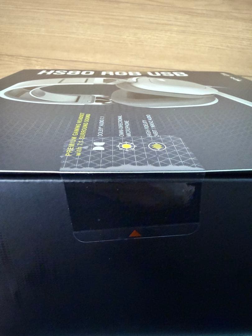 ヘッドホン Corsair HS80 RGB USB