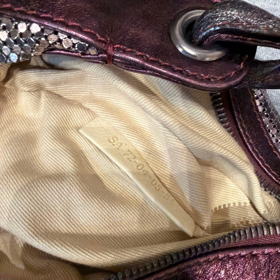 クロエ　Chloe メタリック　パーティバッグ