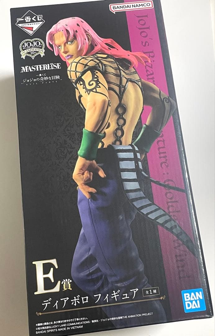 新品・未開封 ジョジョ一番くじ EVIL PARTY ディアボロ フィギュア