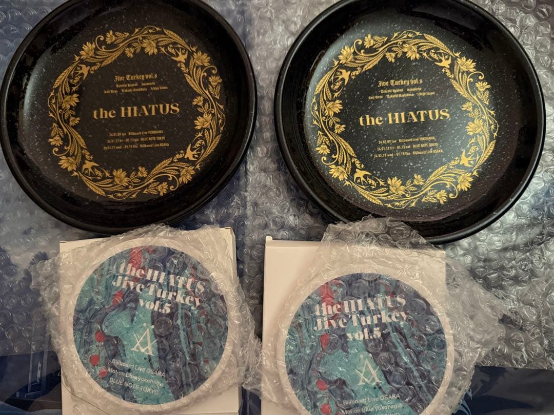 the HIATUS ザ・ハイエイタス　プレート　コースター