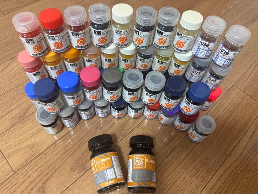 模型用塗料(250個以上)・溶剤　【まとめ売り】