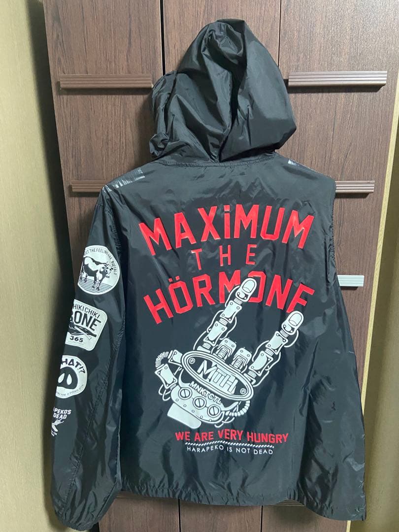 マキシマムザホルモン　ナイロンパーカー