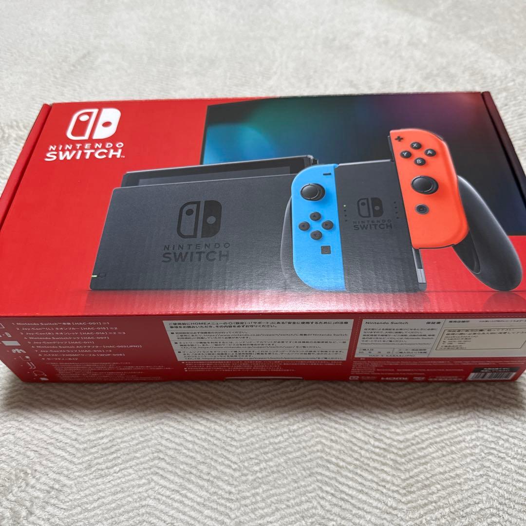 Nintendo Switch ネオンブルー/ネオンレッド 本体バッテリー強化版