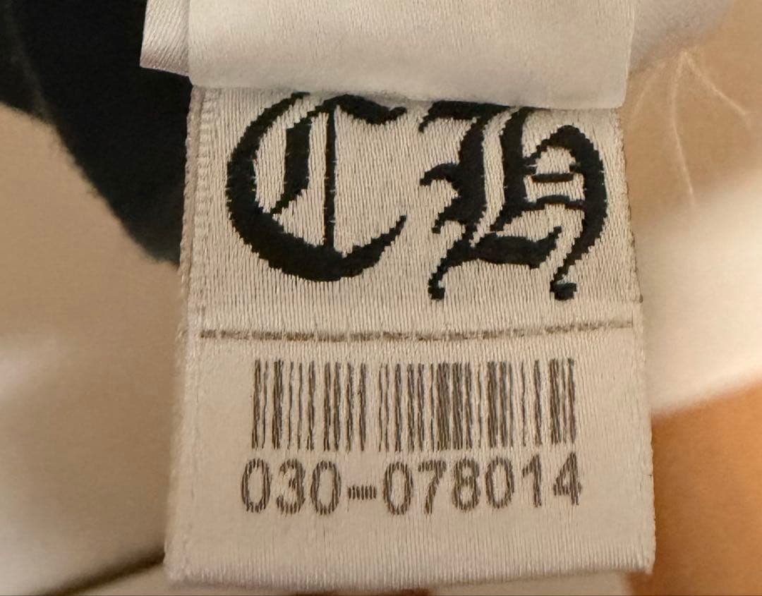 【正規品】レア CHROME HEARTS ブラック Tシャツ Mサイズ