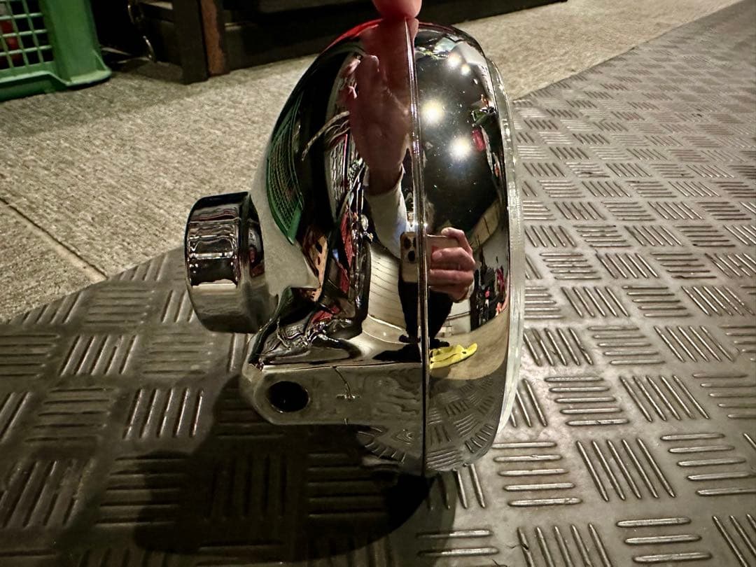 美品　マーシャル 888ランプフルキット クリアーレンズ　メッキケース付