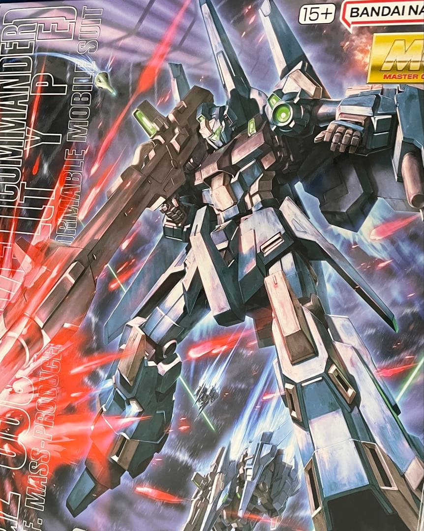 プラモデル　リゼル MG 隊長機