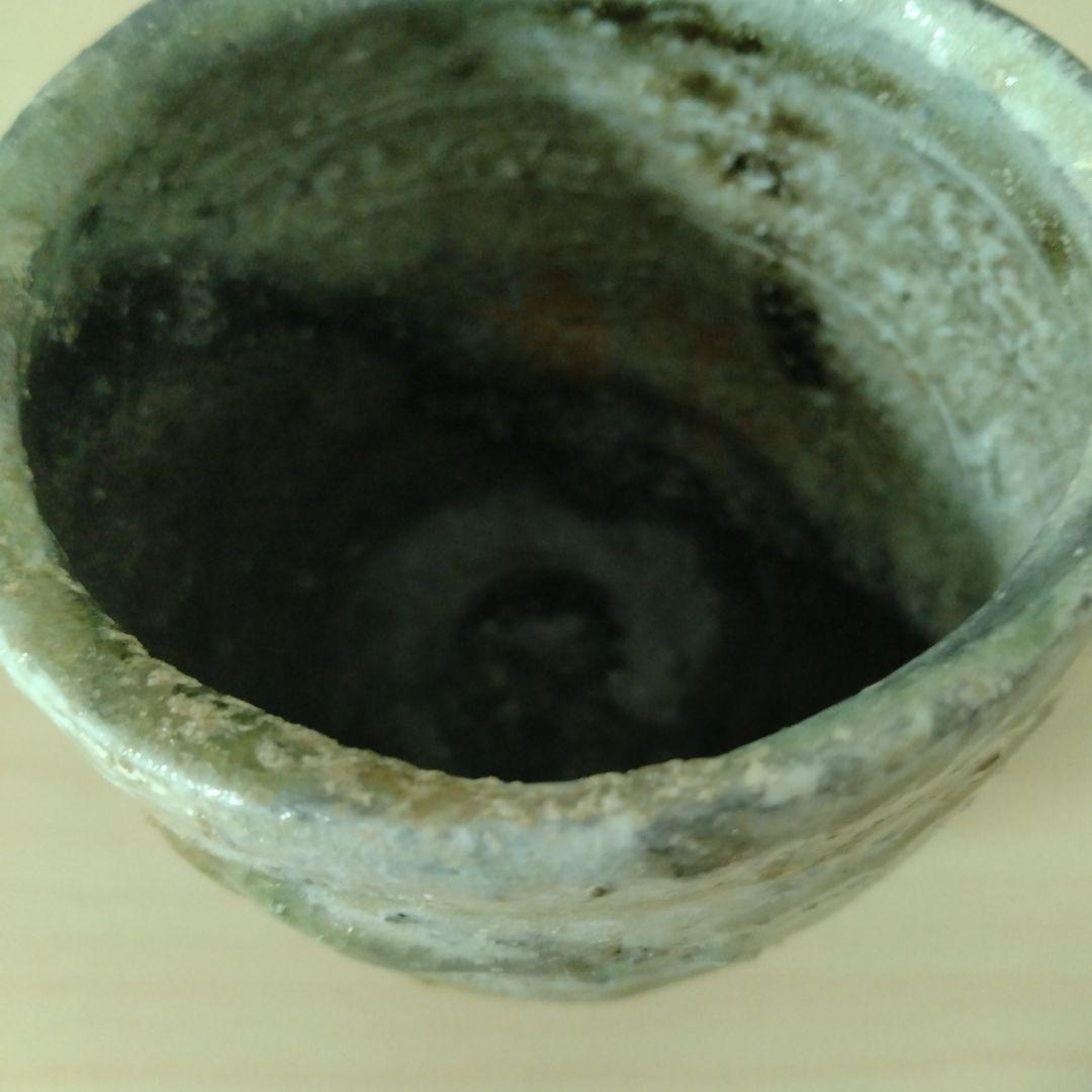 谷本景　伊賀湯呑　未使用　箱付