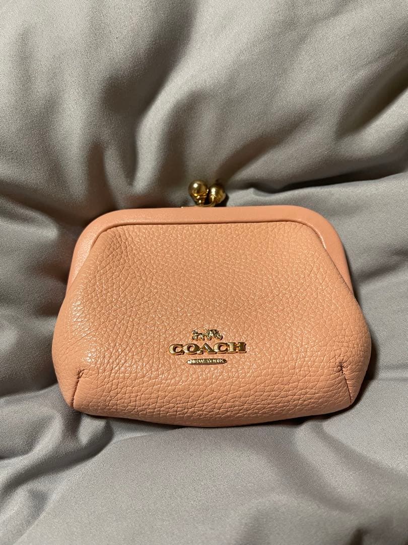 えいこりあんCOACHがま口財布未使用