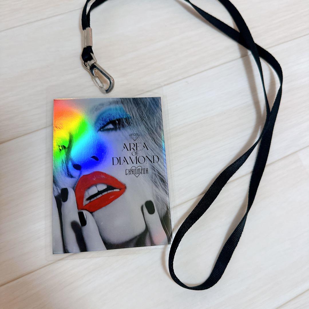 【激レア】ちゃんみな　AREA OF DIAMOND キーホルダー