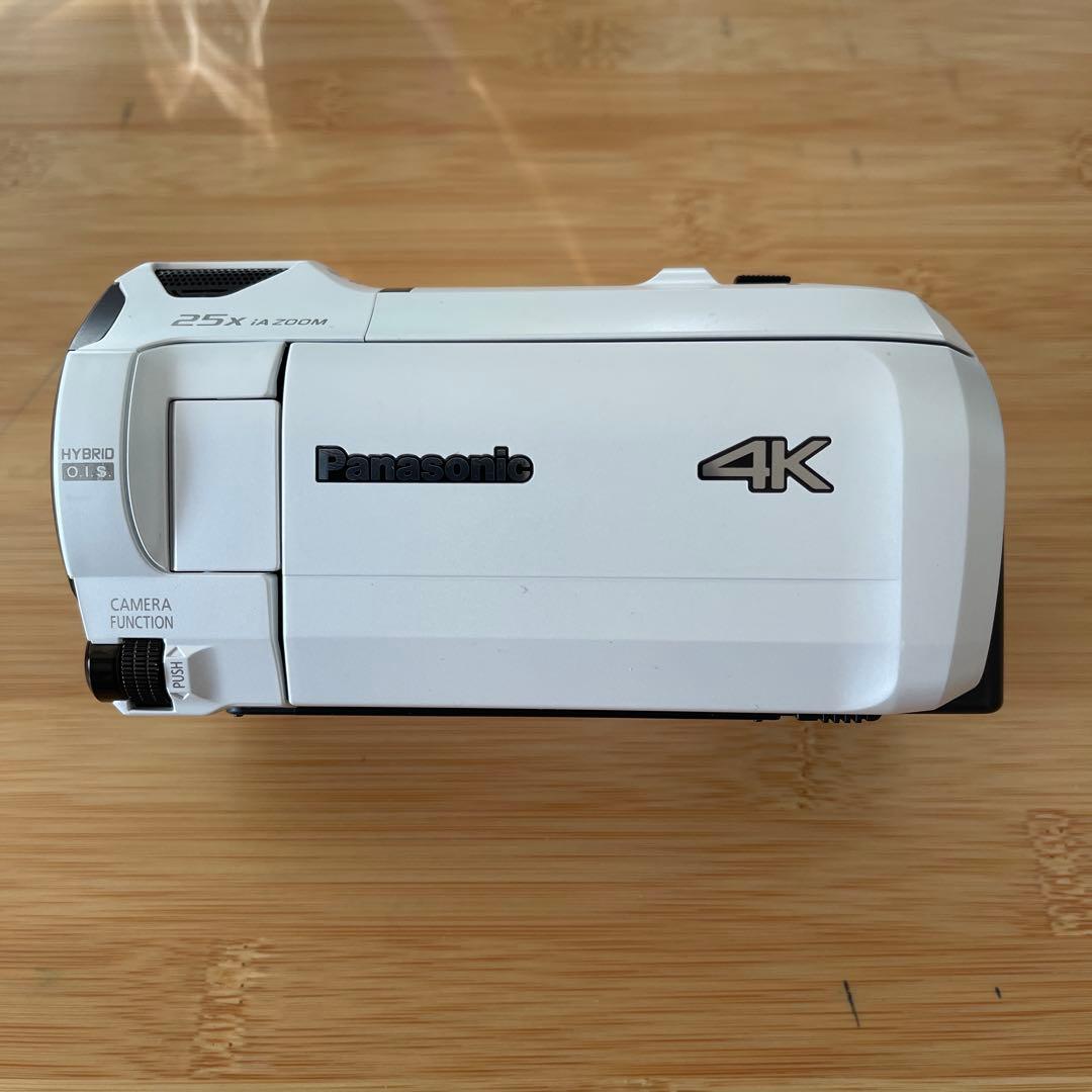 2018年　パナソニック 4K ビデオカメラ VZX990M 64GB ホワイト