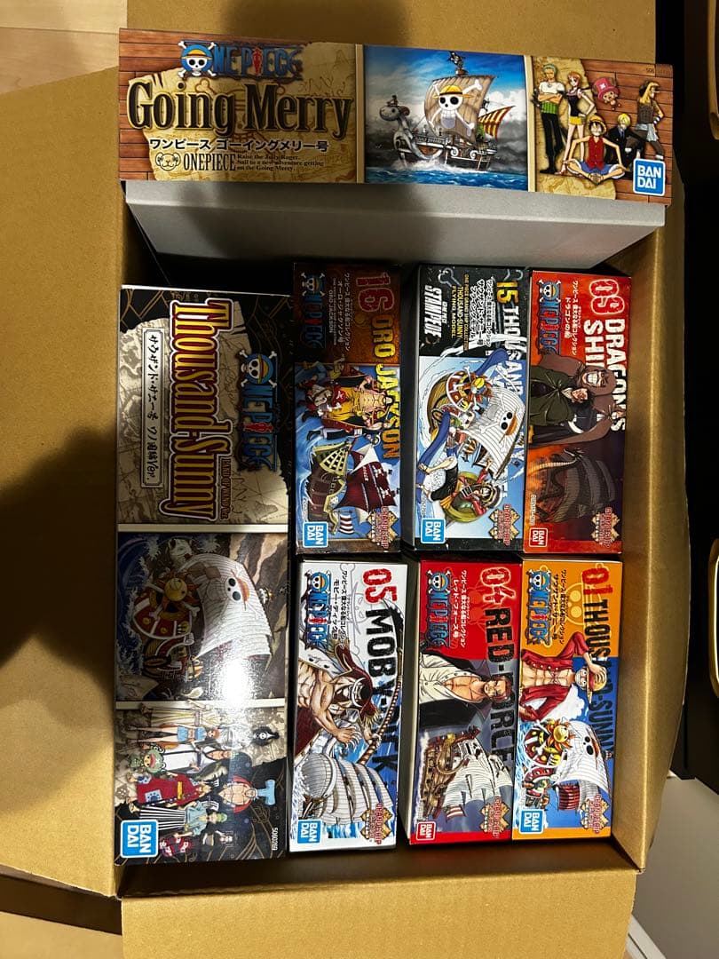 ワンピース フィギュア プラモデル 8体セット