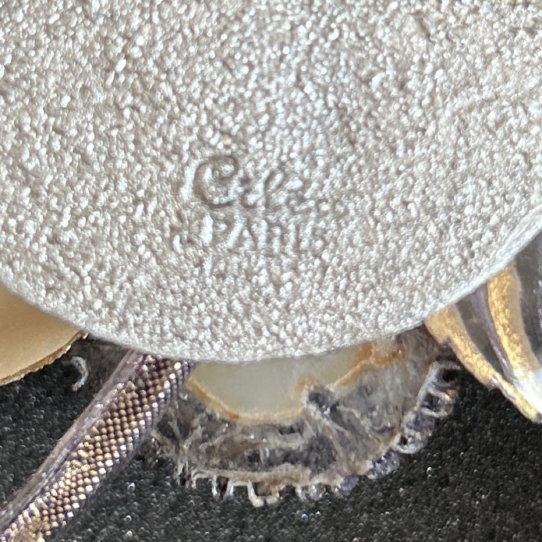 シレアパリ Cilea Paris ブローチ コサージュ ゴールド系 花