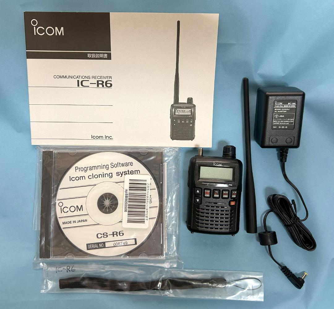 IC-R6とクローニングソフトCS-R6