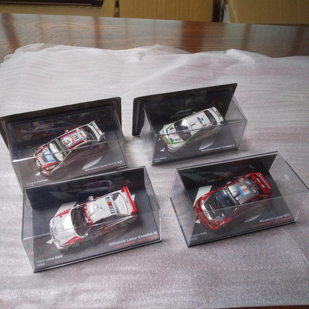ラリーカーコレクション　Lancer４台セット