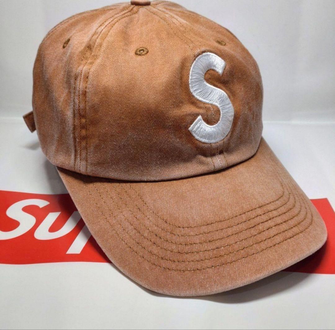 シュプリーム Pigment Print S Logo 6-Panel