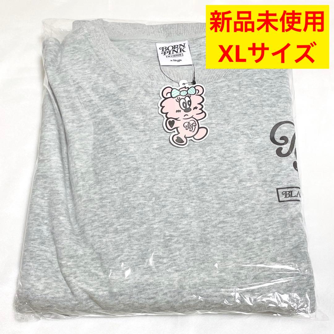 black pink verdy pop up スウェット クルーネック XL