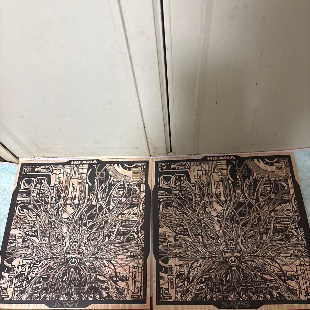 HIFANA HALF&半分 色違い2枚セット(イエロー&ピンク)