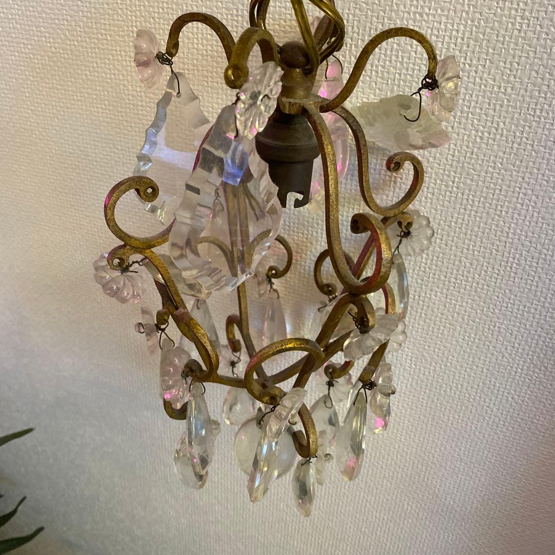 超希少* フランスアンティーク　ケイジシャンデリア
