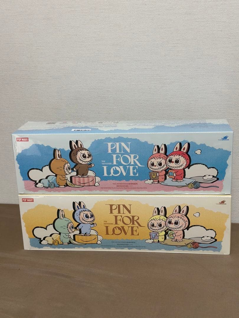 ポップマート ザ モンスターズ ピン フォー ラブ シリーズ ぬいぐる(A-M)