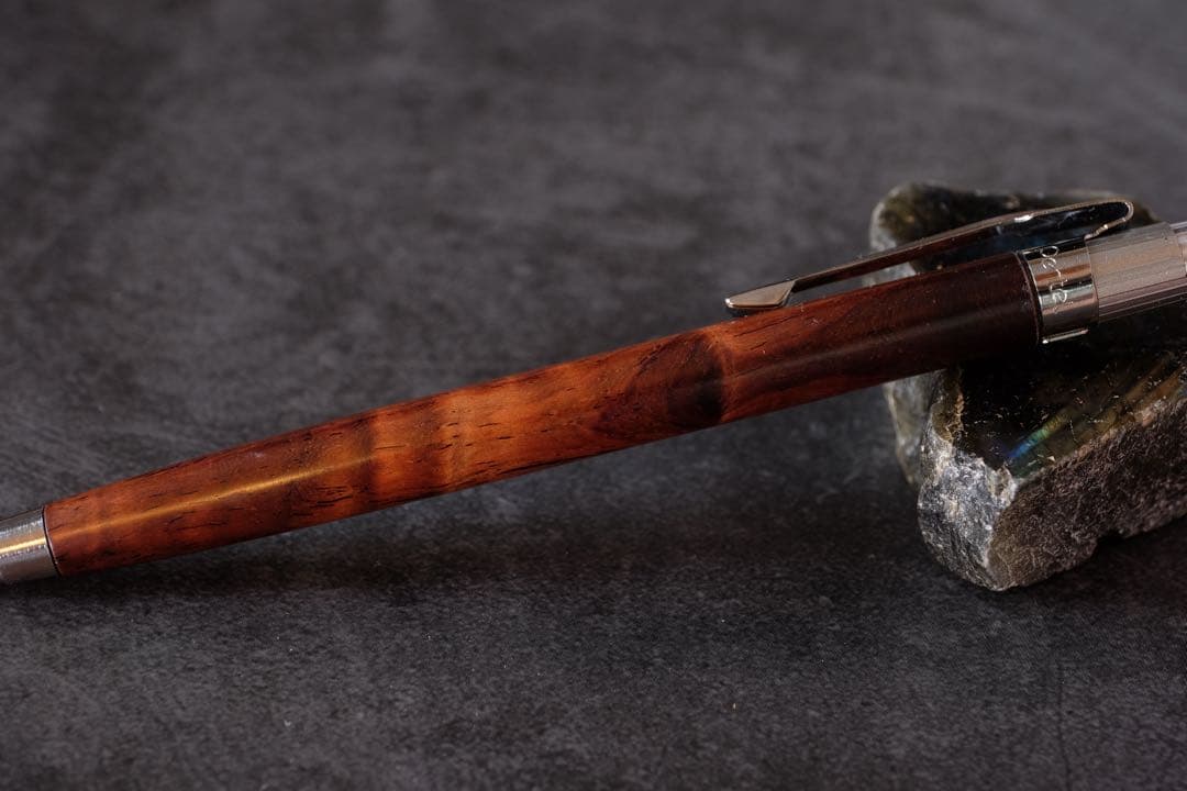 高村杢工房PG5木軸カスタムシャープペンシル0081 ホンジュラスローズ瘤