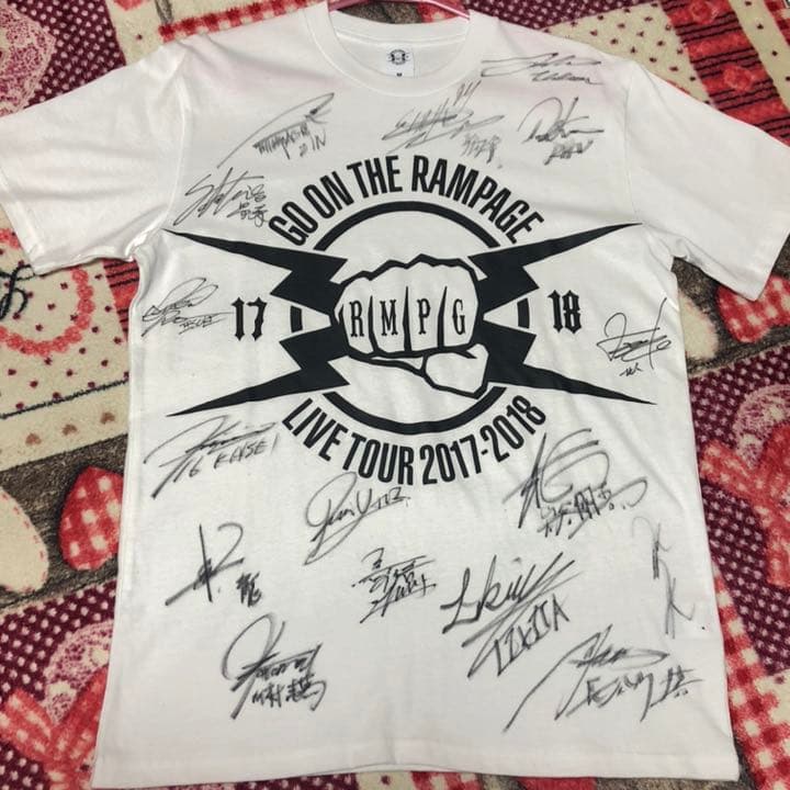 【大幅値下げ！◎】THE RAMPAGE 直筆サイン入りTシャツ