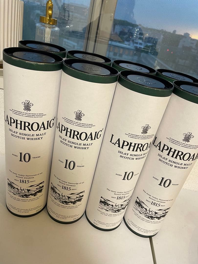 LAPHROAIG10years 700ml、40℃、12本セット♡